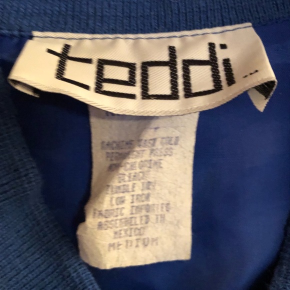 SOLD Vintage 1980s Bright Jacket Color Block - Picture 5 of 5